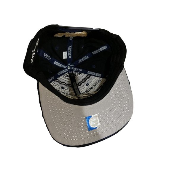 Zephyr NCAA Cal Golden Bears Zukente Flat Bill SnapBack Hat New - Picture 10 of 10